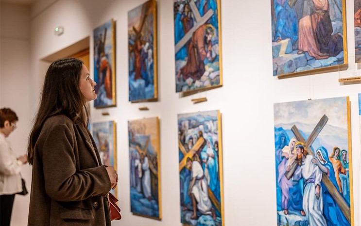 Otvorena izložba „Križni put I.“ Ivana Ivice Marekovića